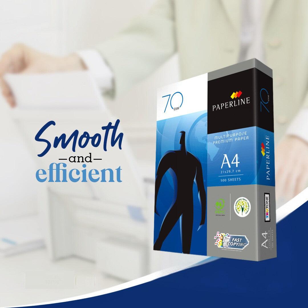 Maximize Office Efficiency with Paperline 70 GSM Multipurpose Copy Paper - Hans Paper Corporation